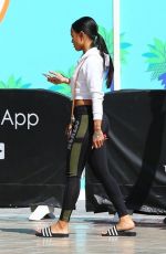 KARRUECHE TRAN Shopping at The Grove in Los Angeles 10/02/2017