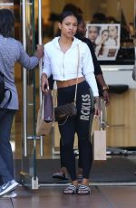 KARRUECHE TRAN Shopping at The Grove in Los Angeles 10/02/2017
