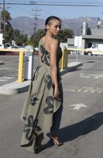 KAT GRAHAM Leaves Extra TV in Los Angeles 10/18/2017