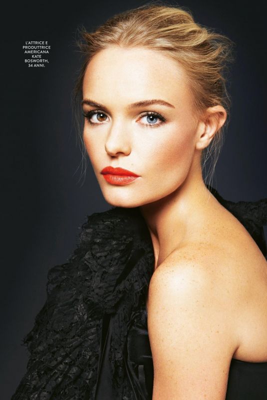KATE BOSWORTH in Grazia Magazine, Italy October 2017