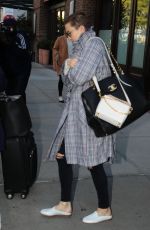KATE HUDSON Leaves Her Hotel in New York 10/17/2017