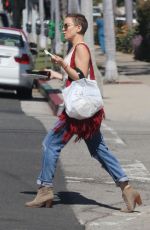 KATE HUDSON Out and About in West Hollywood 10/10/2017