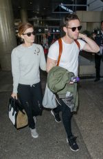 KATE MARA and Jamie Bell Out in Los Angeles 10/13/2017