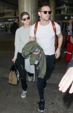 KATE MARA and Jamie Bell Out in Los Angeles 10/13/2017