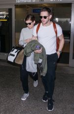 KATE MARA and Jamie Bell Out in Los Angeles 10/13/2017