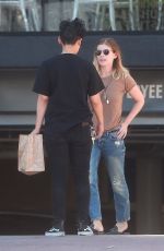 KATE MARA at Cafe Gratitude in Los Angeles 09/29/2017