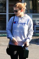 KATE MARA Leaves Bar Method Gym in Silverlake 10/14/2017