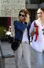 KATE MARA Leaving Cafe Gratitude with a Friend 10/03/2017