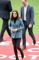 KATE MIDDLETON at Coach Core Graduation Ceremony in London 10/18/2017