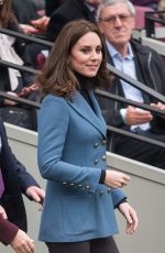 KATE MIDDLETON at Coach Core Graduation Ceremony in London 10/18/2017