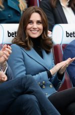 KATE MIDDLETON at Coach Core Graduation Ceremony in London 10/18/2017