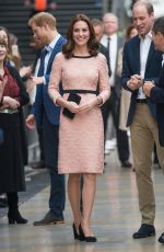 KATE MIDDLETON at Paddington Train Station in London 10/16/2017