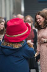 KATE MIDDLETON at Paddington Train Station in London 10/16/2017