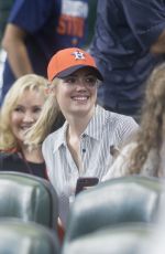 KATE UPTON at a Baseball Game in Maid Park 09/02/2017