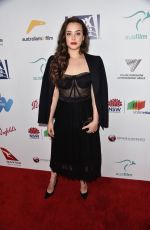 KATHERINE LANGFORD at 6th Annual Australians in Film Award and Benefit Dinner in Los Angeles 10/18/2017
