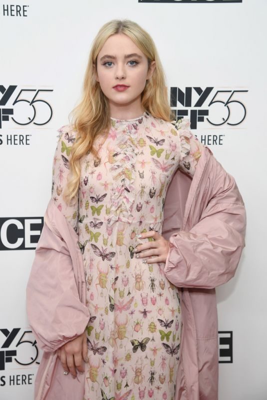 KATHRYN NEWTON at Lady Bird Premiere at 55th New York Film Festival 10/08/2017