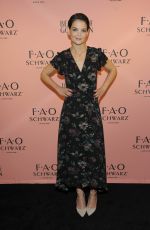 KATIE HOLMES and Fao Schwarz Unveil New Holiday Collection in New York 10/24/2017