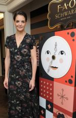 KATIE HOLMES and Fao Schwarz Unveil New Holiday Collection in New York 10/24/2017
