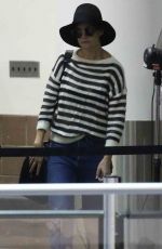 KATIE HOLMES Arrives at LAX Airport in Los Angeles 10/19/2017