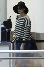 KATIE HOLMES Arrives at LAX Airport in Los Angeles 10/19/2017