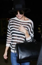 KATIE HOLMES Arrives at LAX Airport in Los Angeles 10/19/2017