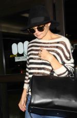 KATIE HOLMES Arrives at LAX Airport in Los Angeles 10/19/2017
