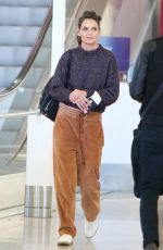 KATIE HOLMES at Toronto Airport 10/12/2017