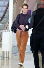 KATIE HOLMES at Toronto Airport 10/12/2017