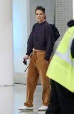 KATIE HOLMES at Toronto Airport 10/12/2017