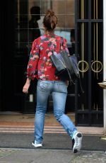 KATIE HOLMES Out and About in Verona 10/07/2017