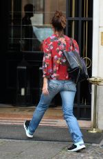 KATIE HOLMES Out and About in Verona 10/07/2017