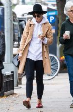 KATIE HOLMES Out with Her Mom Kathleen in New York 10/25/2017