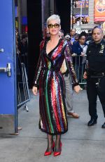 KATY PERRY Arrives at Good Morning America in New York 10/04/2017