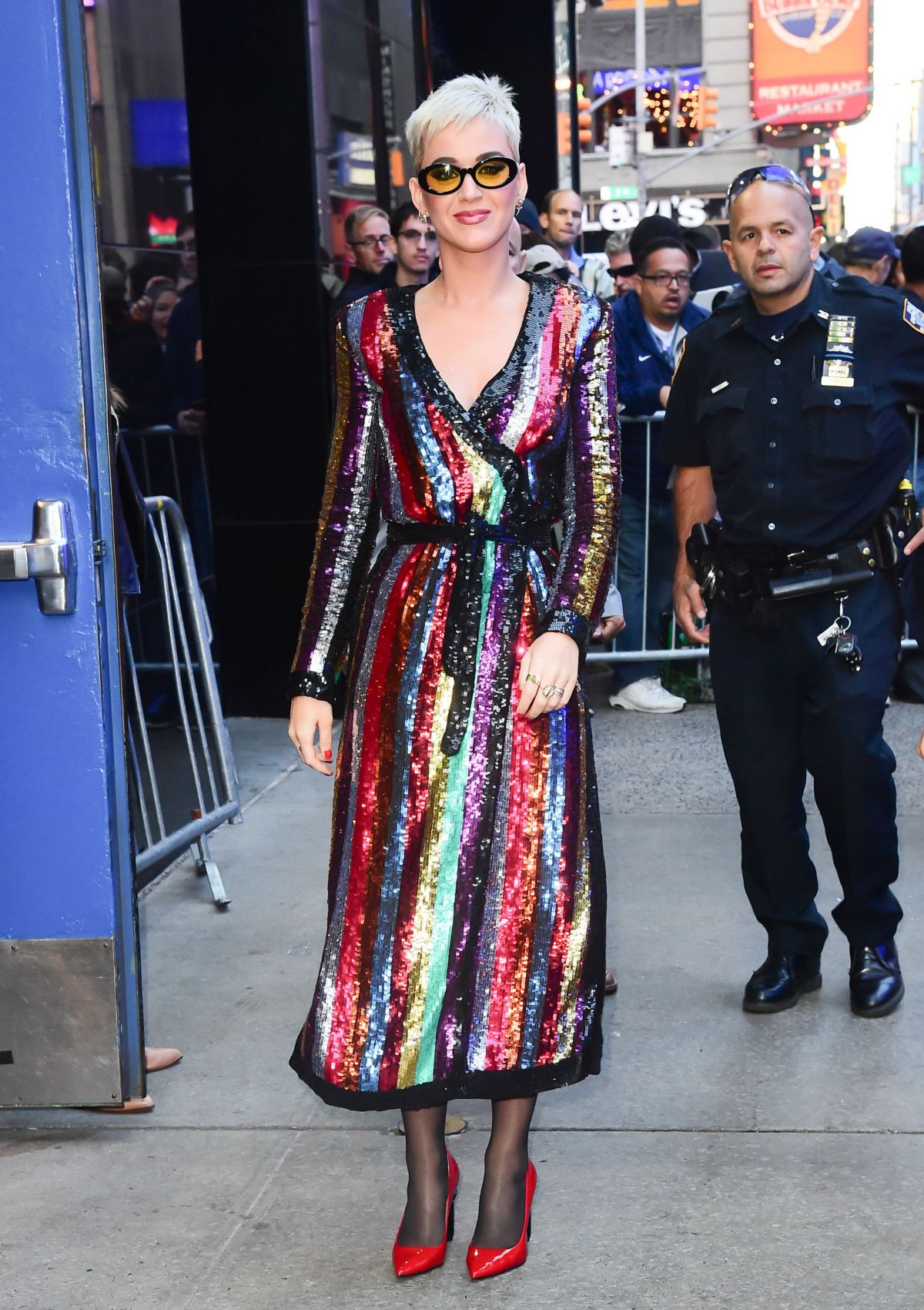KATY PERRY Arrives at Good Morning America in New York 10/04/2017 ...