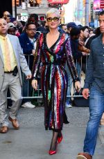 KATY PERRY Arrives at Good Morning America in New York 10/04/2017