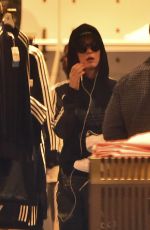 KATY PERRY Shopping at Adidas Store in New York 10/10/2017