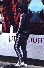 KATY PERRY Shopping at Adidas Store in New York 10/10/2017