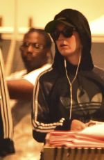 KATY PERRY Shopping at Adidas Store in New York 10/10/2017