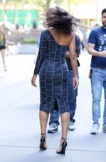 KEKE PALMER Leaves SiriusXM Studios in New York 10/10/2017