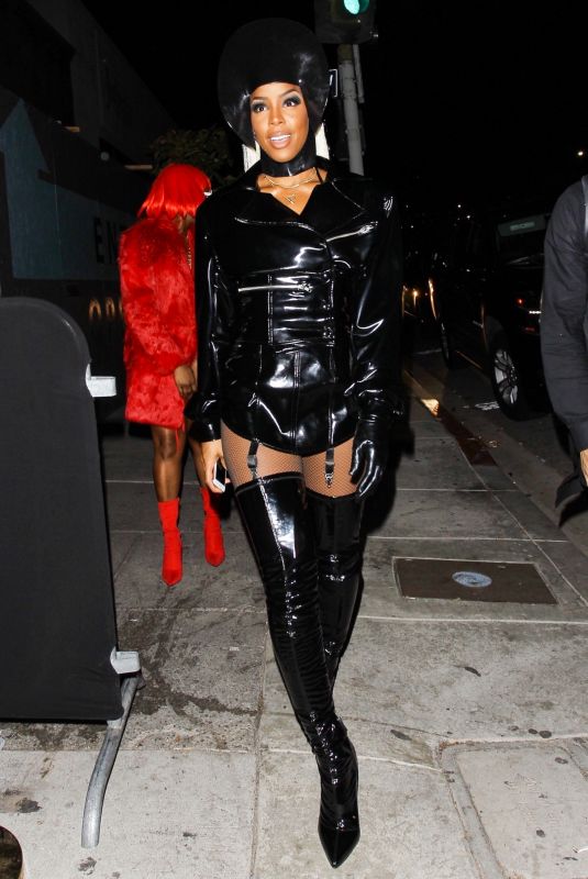 KELL ROWLAND at Her Costume Couture Hash at Poppy in West Hollywood 10/29/2017