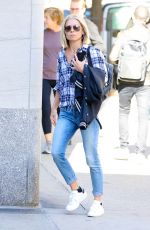 KELLY RIPA in Jeans Out in New York 10/20/2017