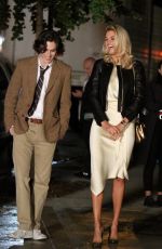 KELLY ROHRBACH at Overnight Set of Untitled Woody Allen Movie in New York 10/20/2017