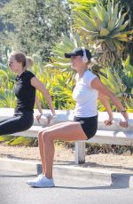 KELLY ROHRBACH Working Out in Santa Monica 10/27/2017