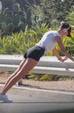 KELLY ROHRBACH Working Out in Santa Monica 10/27/2017