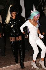 KELLY ROWLAND Leaves Her Halloween Party in Los Angeles 10/29/2017
