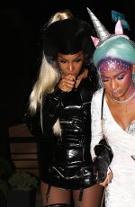 KELLY ROWLAND Leaves Her Halloween Party in Los Angeles 10/29/2017