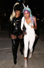 KELLY ROWLAND Leaves Her Halloween Party in Los Angeles 10/29/2017