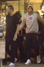 KENDALL JENNER and Blake Griffin Leaves Mr. Chow Restaurant in Beverly Hills 10/30/2017