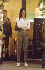 KENDALL JENNER and Blake Griffin Leaves Mr. Chow Restaurant in Beverly Hills 10/30/2017
