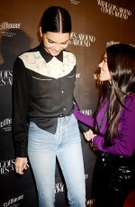 KENDALL JENNER and KOURTNEY KARDASHIAN  at What Goes Around Comes Around One Year Anniversary in Los Angeles 10/11/2017